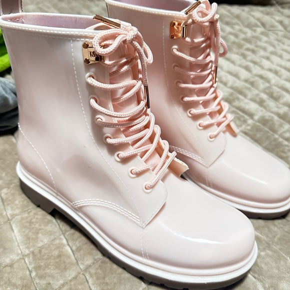 Michael Kors Pink Winter & Rain Boots - Picture 2 of 6